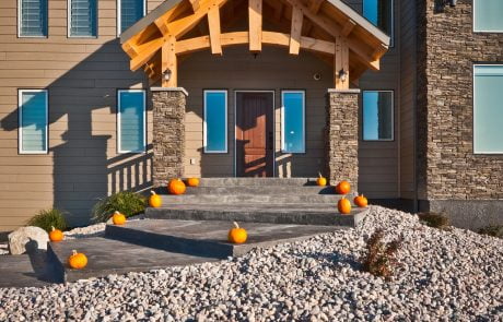 Home entry view - exterior