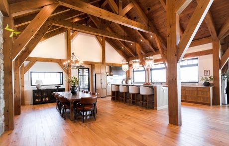 Kitchen and dining room