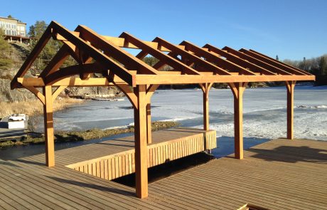 Boathouse construction