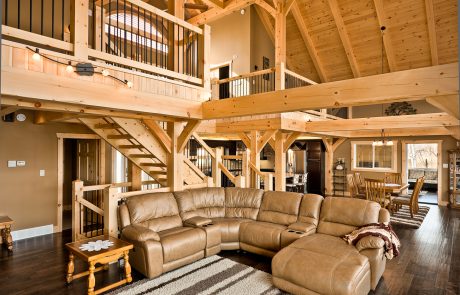 Living and dining area